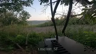 Bakhmut - XX.06.2023. SOF Fighters Use Leonardo Type 163 Laser Target Designator To Guide Missiles.
