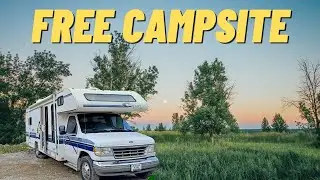 FREE campsite in Calgary (10 mins from the CITY)