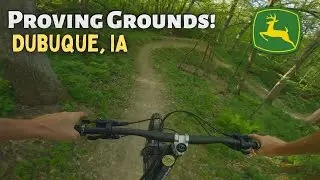 Ridin' the Pathfinder Trails built Proving Grounds in Dubuque Iowa - In memory of my Dad (RIP)