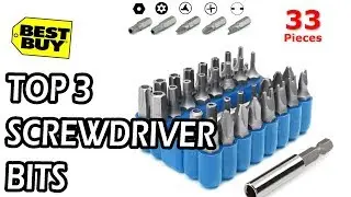 3 best screwdriver bits | 32pcs Screwdriver Bits !!!