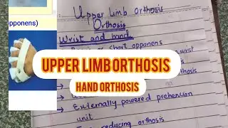 Upper limb orthosis @physioskills4889  #orthosis #upperlimborthosis