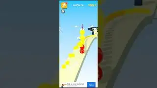 stack rider run Gameplay gaming walkthrough