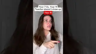 7 класс против 11 класса: учитель не появляется!!😱🔥 #шорты