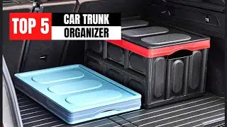 Best Car Trunk Organizer (2025) - Portable Trunk Organizer!