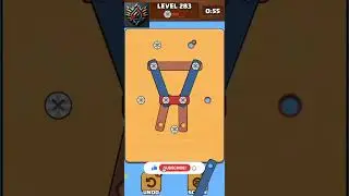 Nuts X Bolts and Screw Puzzle Level 281 to Level 285