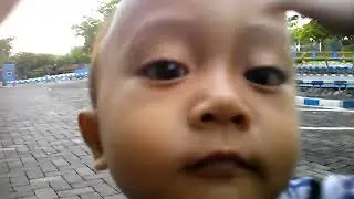 When he learn to walk, he fall. But he is still brave enough to stand up again
