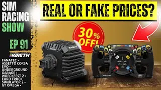 Fanatec Price DROPS, Assetto Corsa EVO Track Leaks! (Sim Racing Show EP 91)
