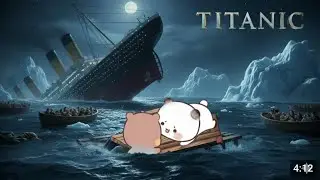 Bubu Dudu's Titanic Adventure  🚢 ☠️ ||#bubududu #gomu #peachu #titanic @Bubuanddudu01 