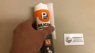 Герметик силиконовый P PLUS Silicone Sanitary (прозрачный) 280мл, Артикул: 01-4-1-072
