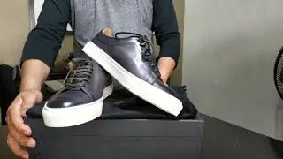 Luxury Sneakers Handmade Italian leather