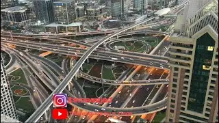 Sheikh Zayed Road Dubai || Dubai Sheikh Zayed Road