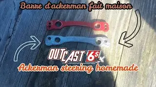barre d'ackerman fait maison / ackerman steering homemade