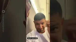 Sergio Aguero gets STUCK with Brazil fans on World Cup flight 😂
