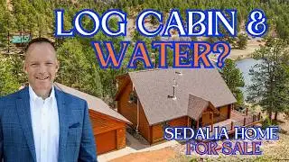 Log Cabin Mountain Home in Sedalia, CO | Gated Community & Scenic Views