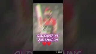 Old Captains are Emotions 🥺🥺❤️ #sports #shorts #cricket