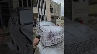 غسل سياره بطريقه حديثه غسل سياره باسهل طريقه شامبو بدون لمس شركة جادر الاصلي للحجز 07826665860