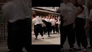 JET LI'S Step Feint Punch to Back Kick tutorial! #shorts #taekwondo #karate #martialarts #mma