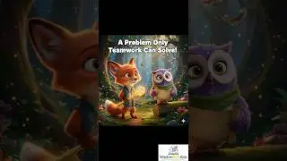 🌟 A big problem&hellip; solved with teamwork! #Shorts #KidsShorts #WisdomWhizKidz #cartoon