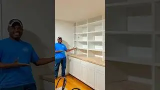 Built-in bookcase, from start to finish! It was a really fun project!
