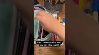 My new Large Capacity High Storage Pencil Holder Box Organizer!