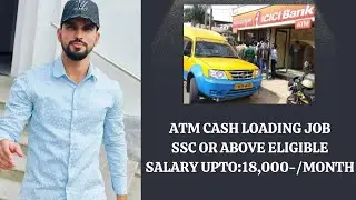 ATM Cash Counting & Cash Loading Job | Freshers | 10th Pass | 12th Pass | Easy Job | Simple Job