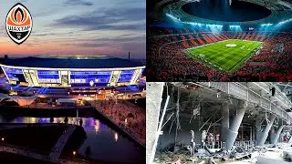 Estádio do Shakhtar, de um DOS MELHORES DA EUROPA ao BOMBARDEIO e ABANDONO!