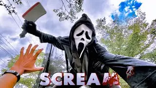 PARKOUR VS GHOST FACE! 1 IN REAL LIFE POV