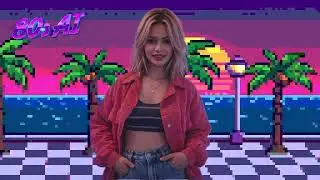 “Driving To The Horizon” 🎵 | Synthwave AI Retrowave | 80s Dream