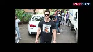 Tiger Shroff spotted Promoting is movie | WAR