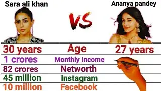 Ananya pandey vs sara ali khan comparison video #ananyapandey #saraalikhan