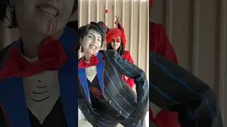 Dog cameo😂 Part 2/3 @jesseskye9722 #hazbinhotel #alastorhazbinhotel #voxhazbinhotel #alastor #vox