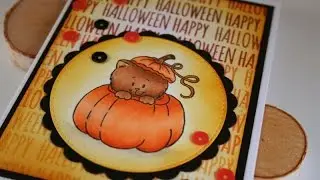 Halloween Card Series 2015 Make You Own Patterned Paper featuring Gerda Steiner Designs