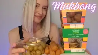 Mukbang ASMR | Chicken Bites / Picky Bits / Lasagne compilation (rambles)