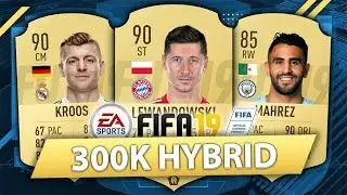 FIFA 19: BEST POSSIBLE 300K SQUAD BUILDER (UPDATED)