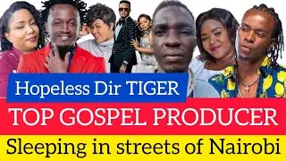 Emotional as top gospel producer is sleeping in the streets of nairobi. i was a millionaire at 20yrs