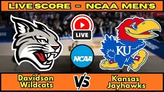 🔴 Davidson Wildcats vs Kansas Jayhawks | NCAA Men&rsquo;s Basketball | Live Score Update Dec 22