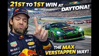 Looking like Max Verstappen (P21 to p1) at #daytona