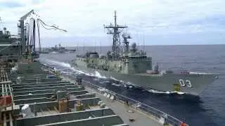 Exercise BLUE RAPTOR - Replenishment at Sea