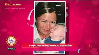 Mamás con estrella: Lety Calderón y su lucha por ser madre | Sale el Sol