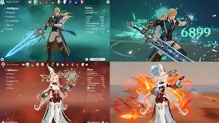 ОБНОВЛЕНИЕ ИГРОВЫХ СПОСОБНОСТЕЙ ВАРКИ И ЭЛИС, ИЗМЕНЕНИЕ СТИХИЙ! | GENSHIN IMPACT