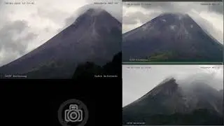 Live  Merapi - Merapi Volcano Eruption, Balerante, Kalitalang,Merapi Jateng,DIY 04/01/2026
