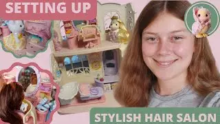Style & Play Sets in the Pony's Stylish Hair Salon - Sylvanian Families / Calico Critters Set Up