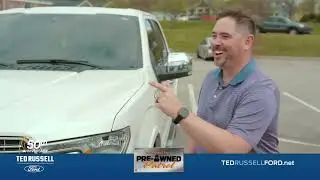Get Cash For Your Car Today with Ted Russell Ford Pre-Owned Patrol!