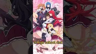Top 10 best harem #short #anime #animeedit