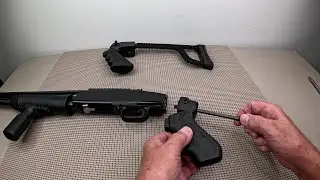 Install Pistol Grip On A Maverick 88 12 Ga. Shotgun