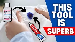 Remove Ink from Clothes Instantly with This Household Ingredient!✨