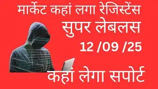 nifty50 super resistance and support level #trading #viral 12 september