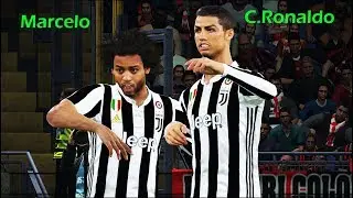 PES 2018 | MARCELO to follow C.RONALDO to Juventus ? | CR7 scored 4 goals | Milan vs Juventus