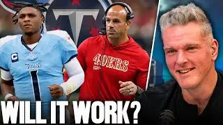 Will Robert Saleh Bring Success To The Titans & Cam Ward? | Pat McAfee Show