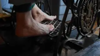 Barefoot Treadling - 1937 Singer Model 15-88